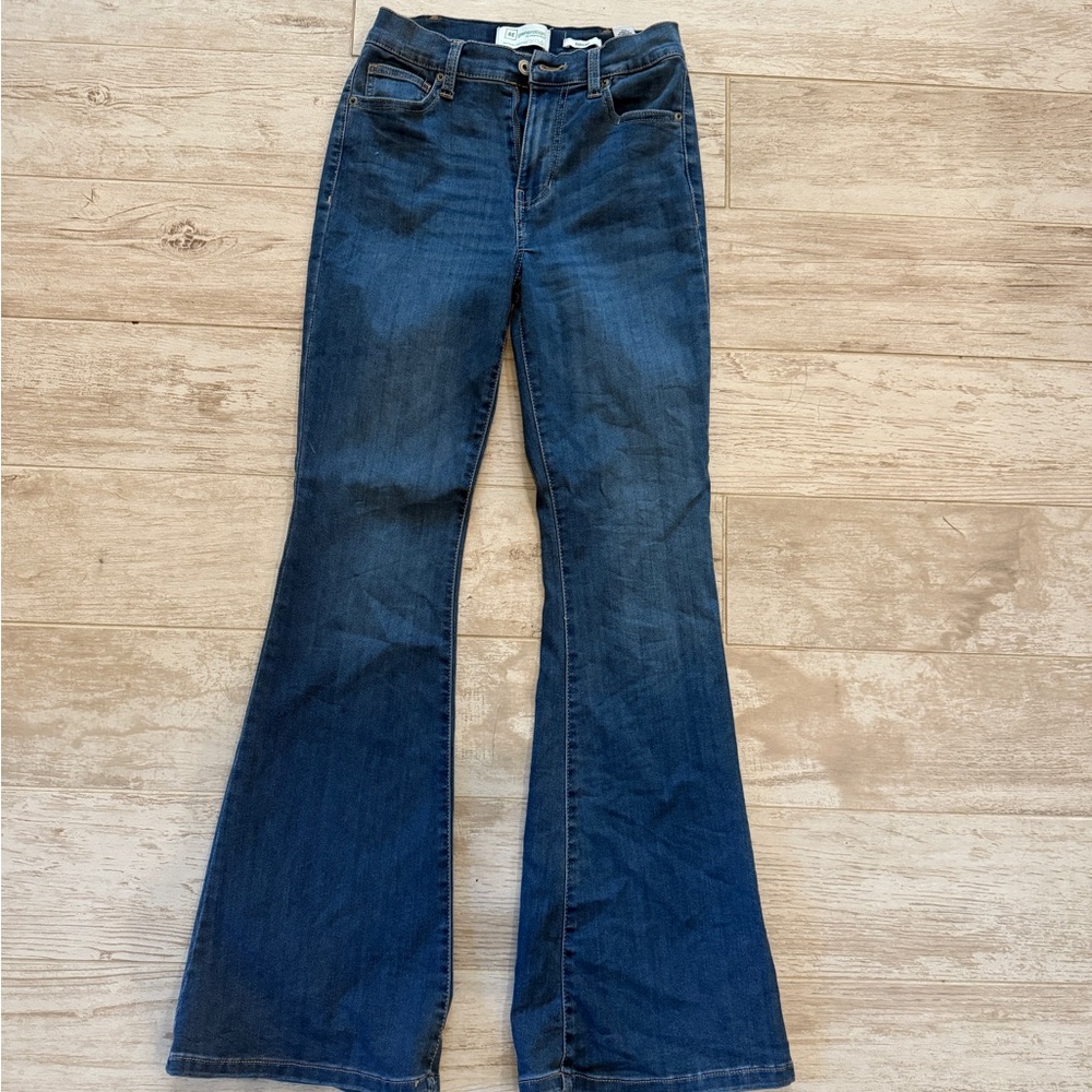 Celebrity Pink Dark Blue Flare Jeans